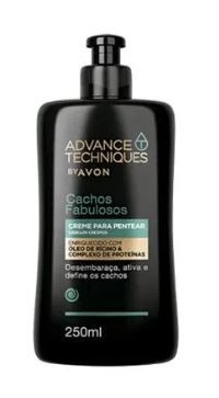 Creme para Pentear Cachos Fabulosos Cabelos Crespos 250ml [Advance Techniques - Avon]