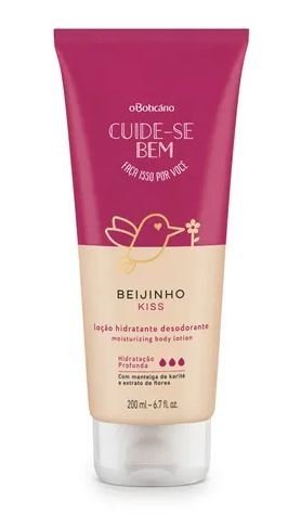 Loção Hidratante Corporal Beijinho 200ml [Cuide-Se Bem - O Boticário]