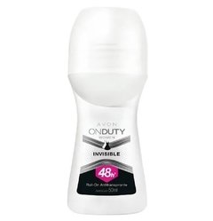 Desodorante Roll-On Women Invisible 50ml [On Duty - Avon]