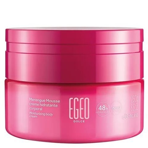 Egeo Dolce Merengue Mousse Hidratante 250g [O Boticário]