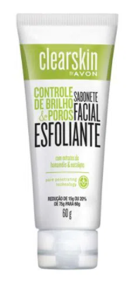 Sabonete em Gel de Limpeza Facial 60g [Clearskin - Avon]