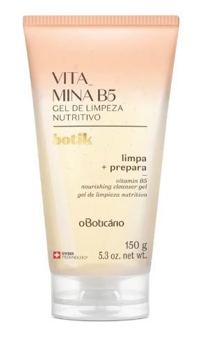 Gel de Limpeza Facial Nutritivo Vitamina B5 150g [Botik - O Boticário]