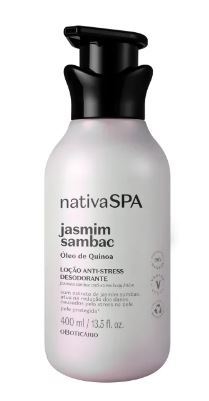 Loção Hidratante Corporal Anti-stress Jasmim Sambac 400ml [Nativa Spa - O Boticário]