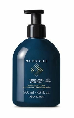 Hidratante Corporal Malbec Club 200ml [O Boticário]