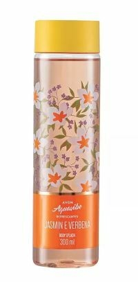 Body Splash Refrescantes Jasmin e Verbena 300ml [Aquavibe - Avon]