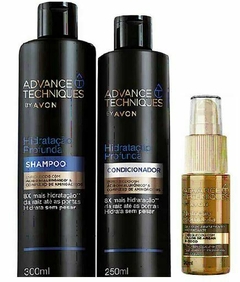 Kit Hidratação Profunda + Óleo de Tratamento [Advance Techniques - Avon]