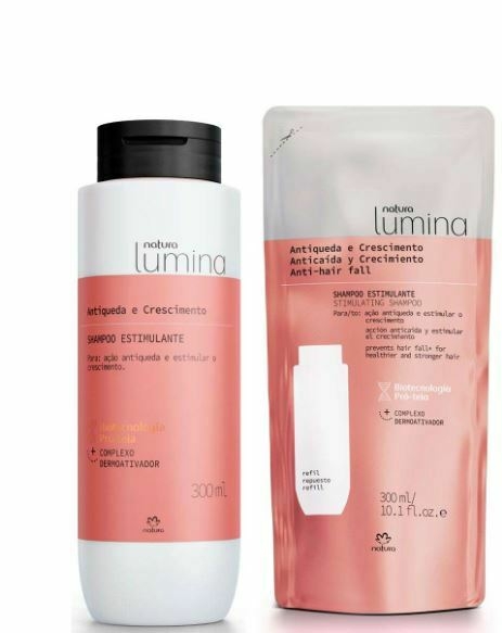 Kit Shampoo Estimulante + Refil [Lumina - Natura]
