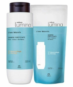 Kit Shampoo Purificante + Refil [Lumina - Natura]