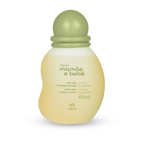 Óleo de Massagem no Bebê com Guias de Massagem Mamãe e Bebê 100ml [Natura]