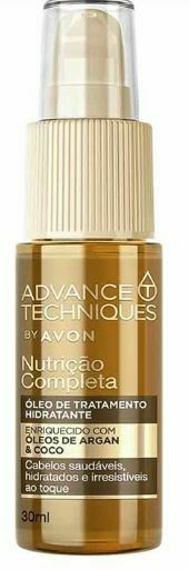 Óleo de Tratamento Nutrição Completa Argan e Coco [Advance Techniques - Avon]