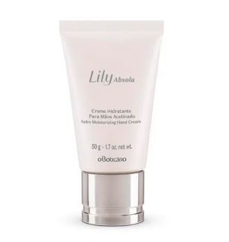 Creme Acetinado Hidratante Para Mãos Lily Absolu 50g [O Boticário]