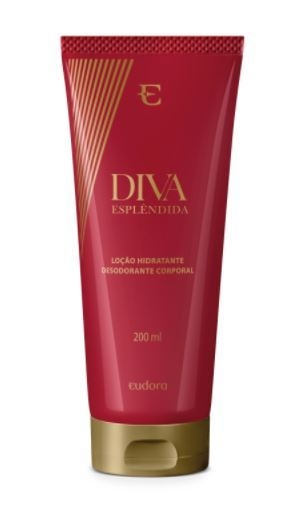 Loção Hidratante Colônia Corporal Diva Esplêndida 200ml [Eudora]