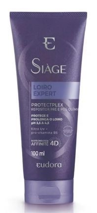 Máscara Capilar Protect Plex Loiro Expert 100ml [Siàge - Eudora]