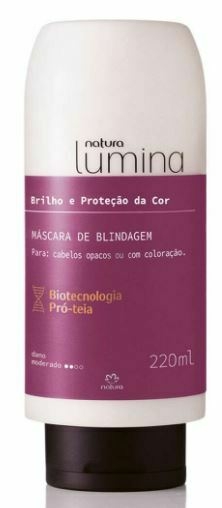 Máscara de Blindagem para Cabelos Opacos ou com Coloração [Lumina - Natura]