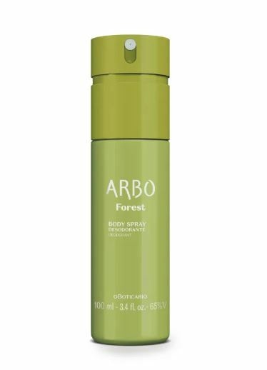 Body Spray Desod. Arbo Forest 100ml [O Boticário]