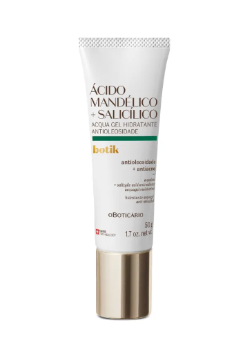 Acqua Gel Hidratante Antioleosidade Ácido Mandélico + Salicílico Botik 50g [Botik - O Boticário]