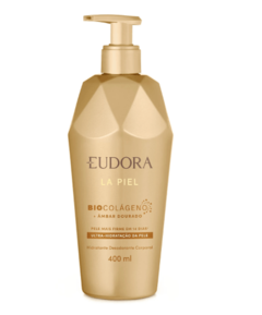 Hidratante Desod. Corporal Ultra Hidratação da Pele Âmbar Dourado 400ml [La Piel - Eudora] - comprar online