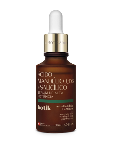 Sérum de Alta Potência Ácido Mandélico 10% + Salicílico Botik 30ml [Botik - O Boticário]