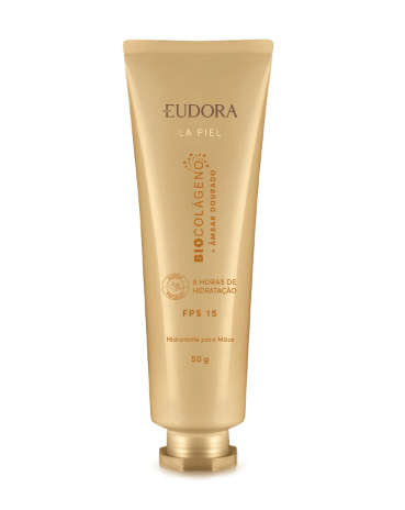 Creme Hidratante para Mãos FPS15 Âmbar Dourado 50g [La Piel - Eudora]