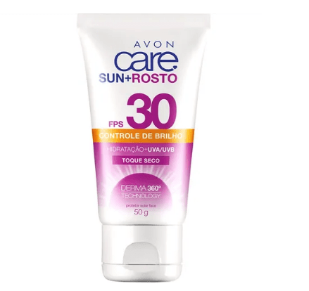 Protetor Solar Controle do Brilho FPS 30 [Care Sun+ - Avon]