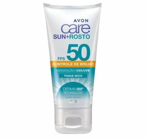 Protetor Solar FPS50 Facial 40g [Care Sun+ - Avon]