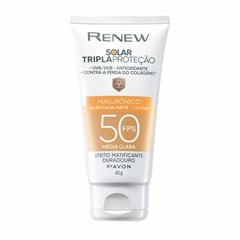 Protetor Solar com Cor FPS50 Matte [Renew - Avon]