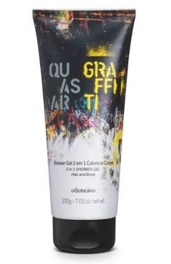 Quasar Graffiti Shower Gel Cabelo e Corpo 200g [O Boticário]