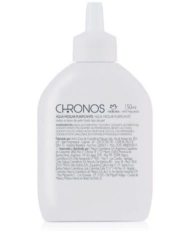 Água Micelar Purificante 150ml [Chronos - Natura]