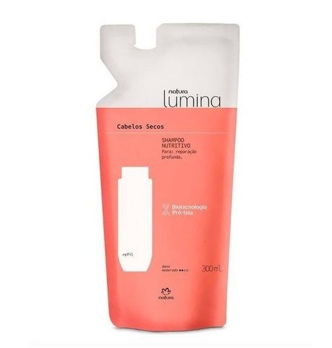 Shampoo Nutritivo para Cabelos Secos 300ml [Lumina - Natura]