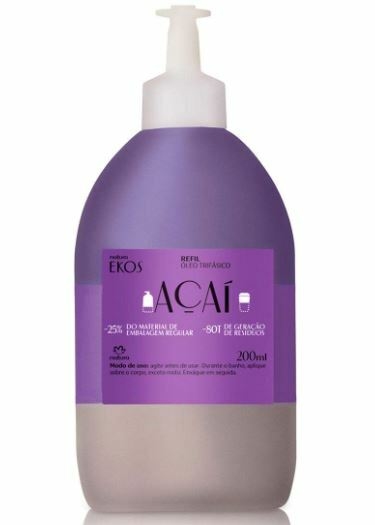 Óleo Trifásico Desod. Corporal Açaí 200ml [Ekos - Natura]