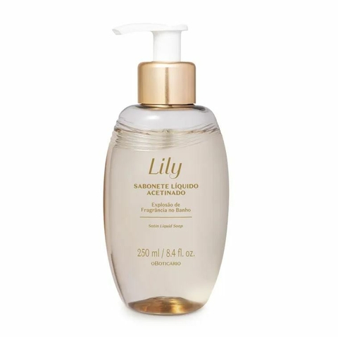 Lily Sabonete Líquido Acetinado 250ml [O Boticário]