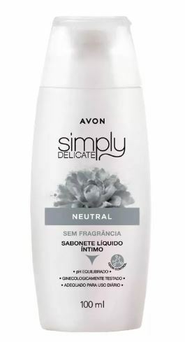 Sabonete Liquido Íntimo Neutral 100ml [Simply Delicate - Avon]