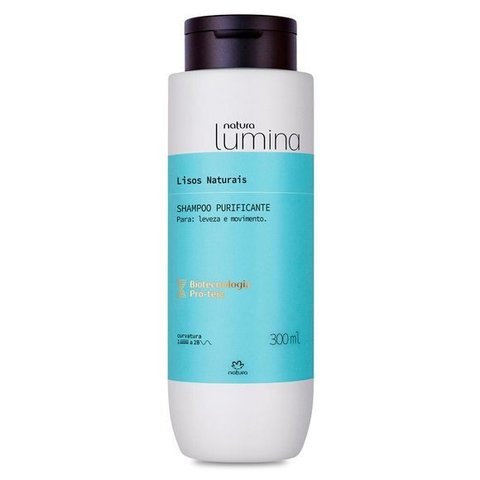 Shampoo Purificante Cabelos Lisos 300ml [Lumina - Natura]