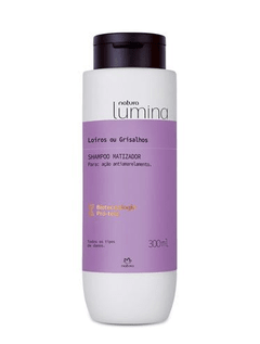 Shampoo Matizador Loiros ou Grisalhos 300ml [Lumina - Natura]