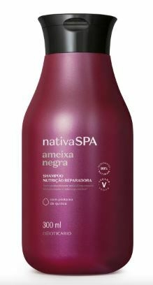 Shampoo Nutrição Reparadora Ameixa Negra 300ml [Nativa SPA - O Boticário]