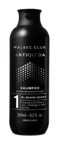 Shampoo Malbec Club Antiqueda 250ml [O Boticário]