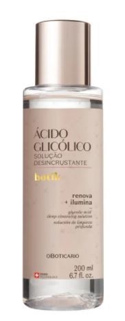 Solução Desincrustante Ácido Glicólico 200ml [Botik - O Boticário]