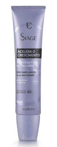 Tônico Capilar Acelera o Crescimento 65ml [Siàge - Eudora]