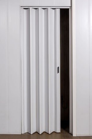 Acordeón wc plegable de PVC puertas de PVC plegables vidrio