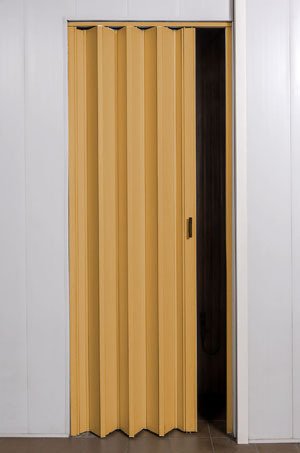 Puerta plegable PVC blanca 1.10x2.10m - La Casa del yeso