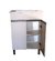 Vanitory Kitchenwest Melamina Y Aluminio 60x37 +patas +bacha - comprar online