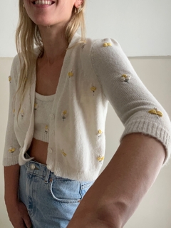 Imagen de CARDIGAN Y TOP CAMOMILLE