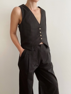 Imagen de PANTALON GABARDINA NEGRO