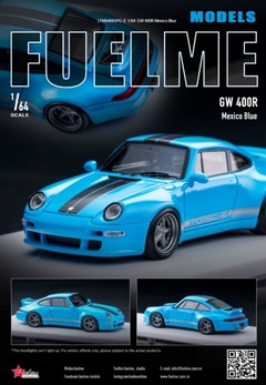 FuelMe 1:64 Gunther Werks 400R Mexico Blue