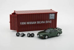 BM Creation 1:64 Nissan Silvia S14 Verde