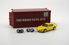 BM Creation 1:64 Nissan Silvia S15 Amarelo