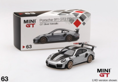 Mini GT 1:64 Porsche 911 GT2 RS Prata