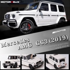 PRÉ VENDA MotorHelix 1:64 Mercedes AMG G63 Branca