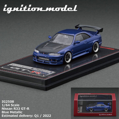 Ignition Model 1:64 GTR R33 Azul