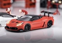 PC Club 1:64 Ferrari 458GT LBWK - Vermelho